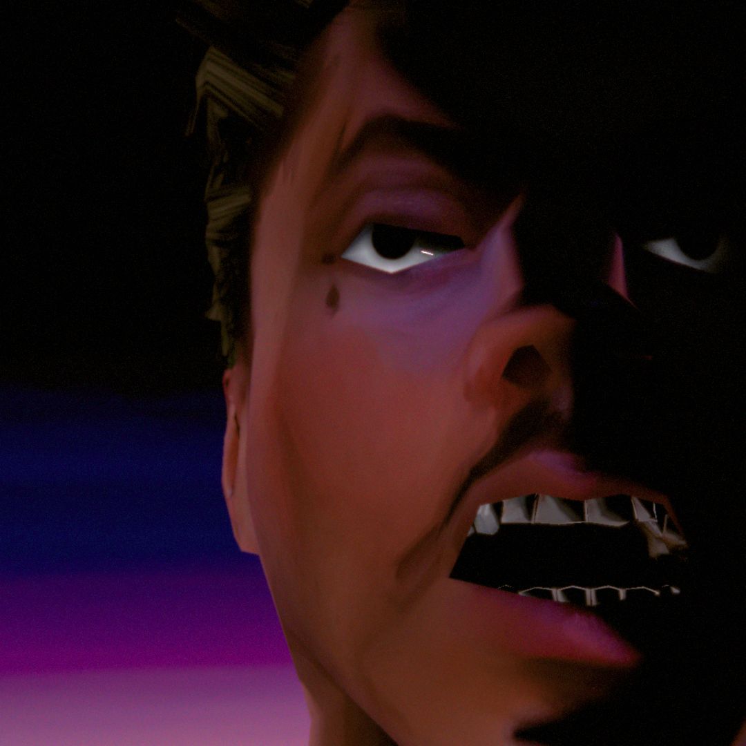 Head film — head looking up