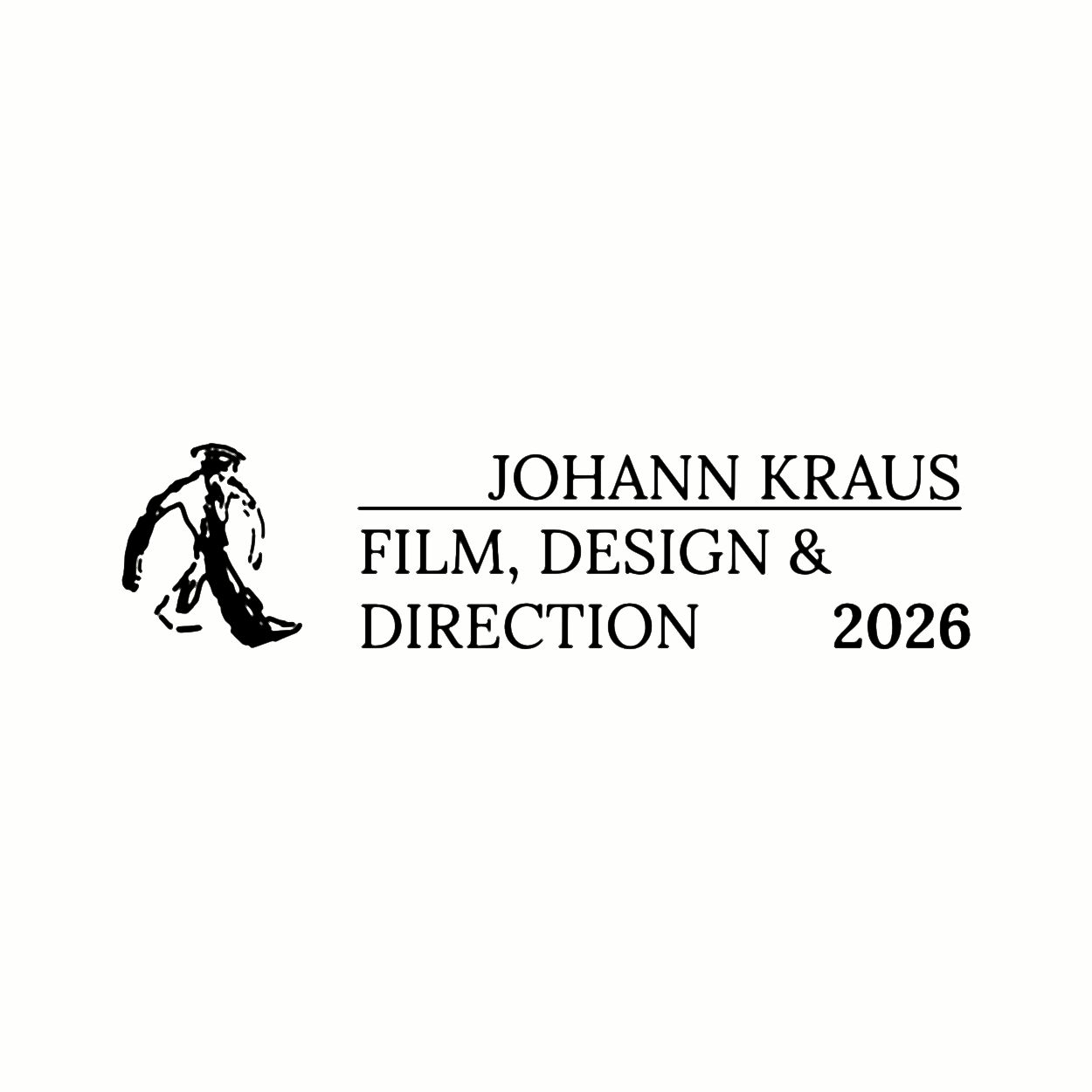 Johann Kraus — icon and title, paper effect