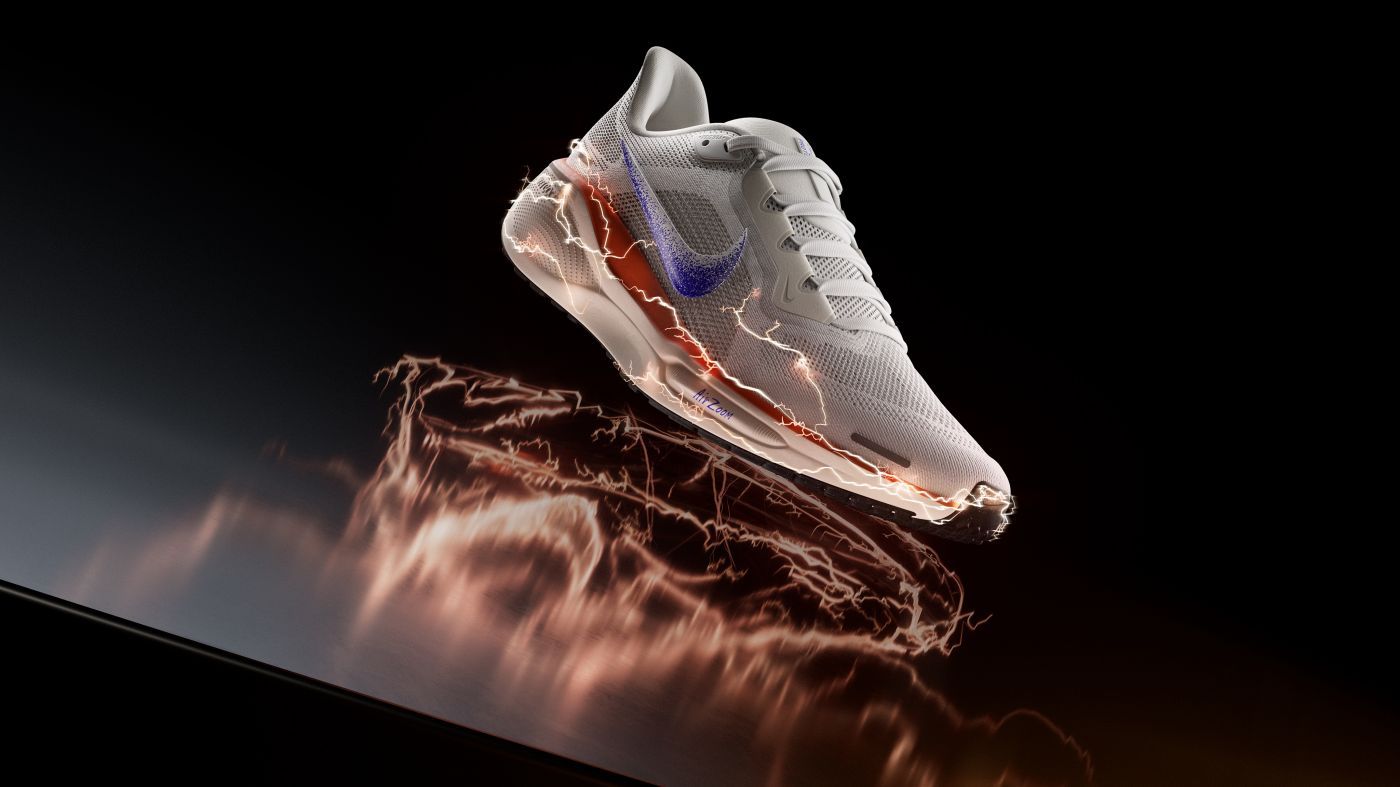 Pegasus hero visual — Nike Air campaign