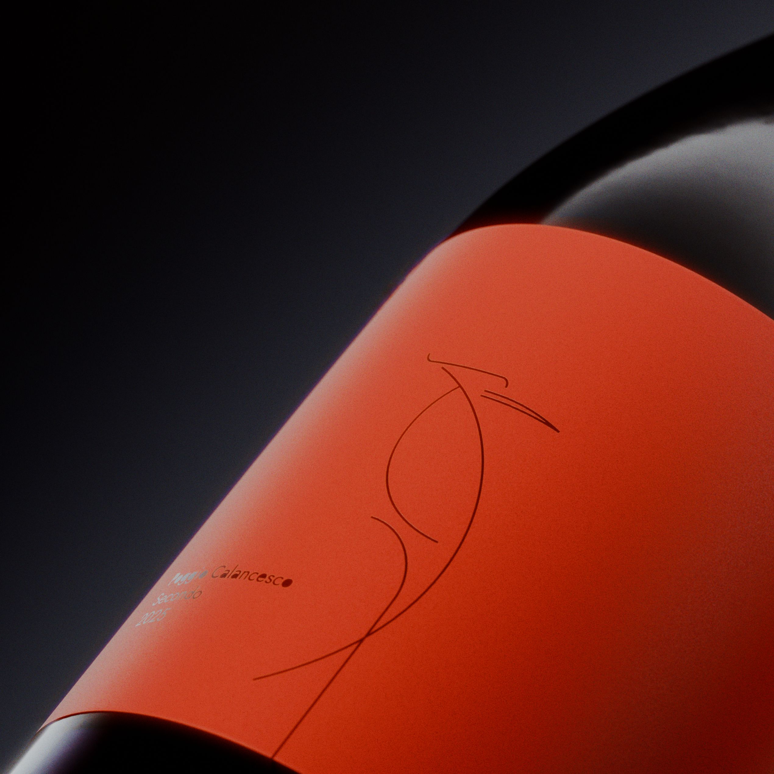 Poggio Calancesco — red label, detail